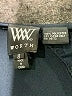W by Worth 100% Polyester Solid Black Casual Dress Size 8 - photo 7