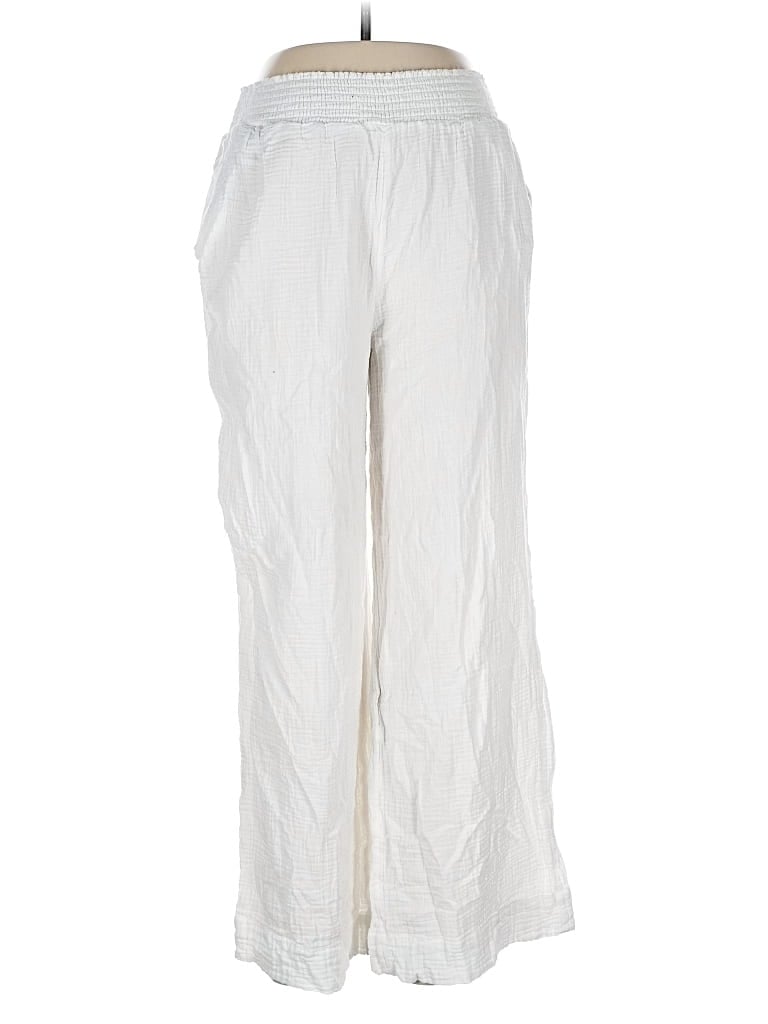 Pre-owned Faherty Casual Pants In White