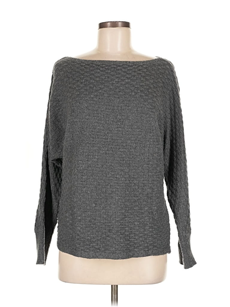 Pre-owned Vince Camuto Pullover Sweater In Gray