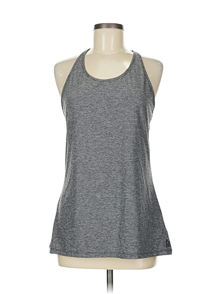 Pre-owned Reebok Active Tank Top In Gray