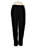 Ecru 100% Rayon Black Track Pants Size S - photo 2