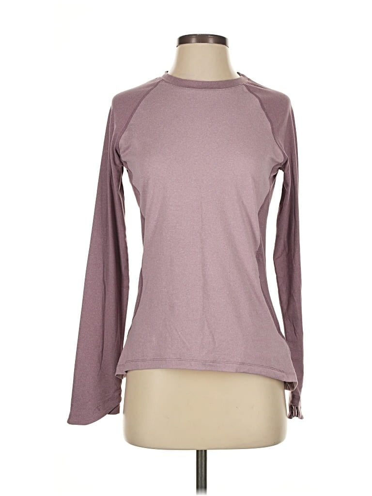 Pre-owned Spyder Long Sleeve T-shirt In Purple