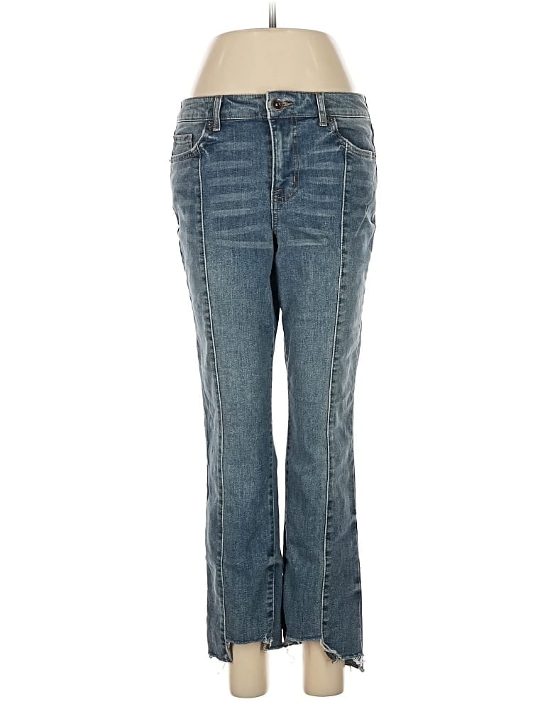 Pre-owned Logo By Lori Goldstein Jeans In Blue