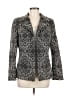 Evan Picone Print Gray Blazer Size 8 - photo 1