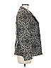 Evan Picone Print Gray Blazer Size 8 - photo 4