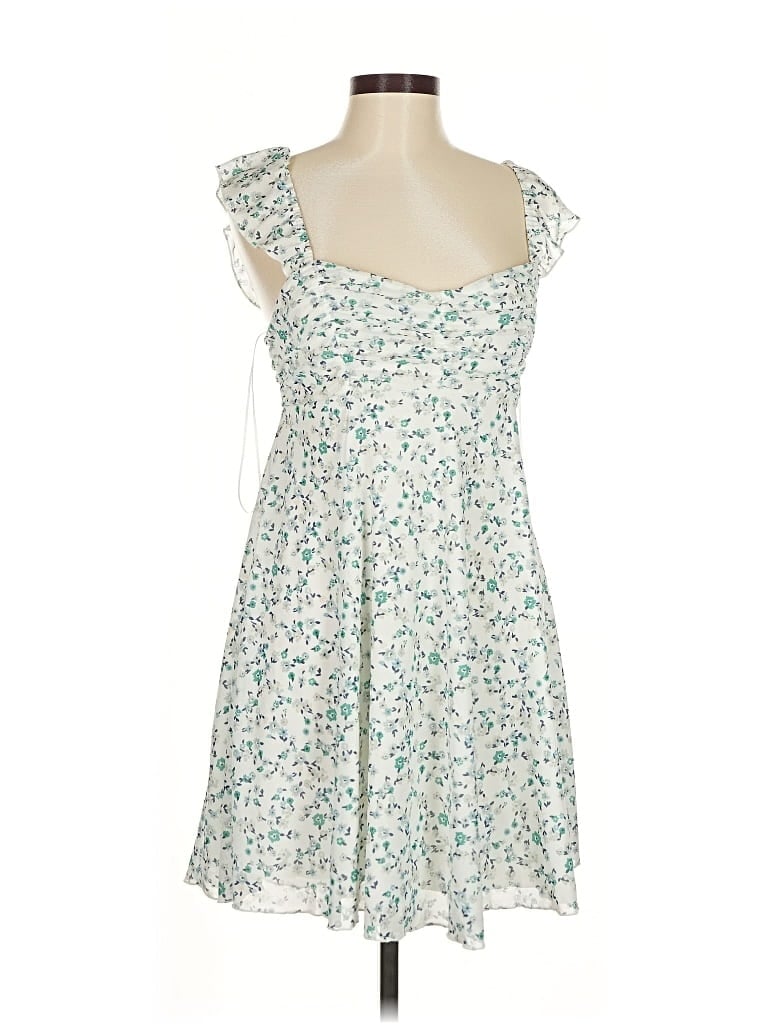 Pre-owned Kirious Casual Dress In White