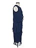Gina Bacconi 100% Polyester Blue Cocktail Dress Size 4 - photo 4