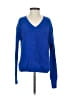 Simply Vera Vera Wang Solid Blue Pullover Sweater Size XS - photo 1