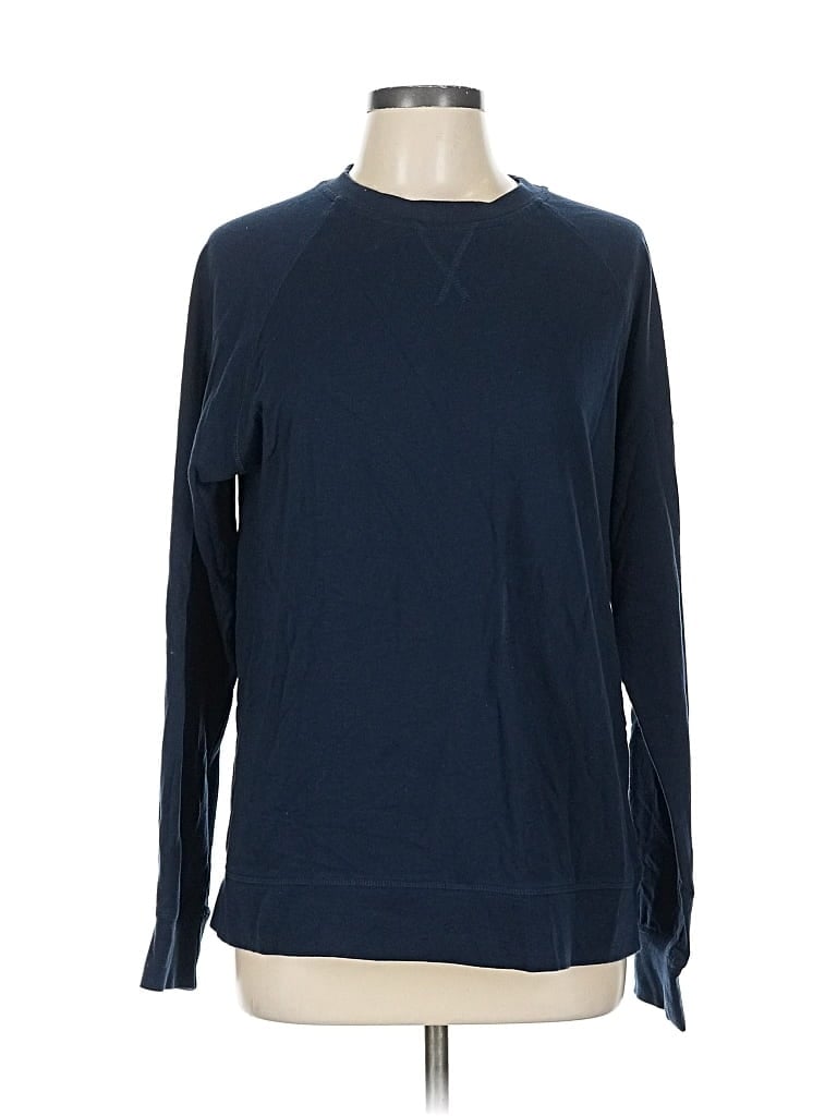 Pre-owned Next Level Apparel Sweatshirt In Blue
