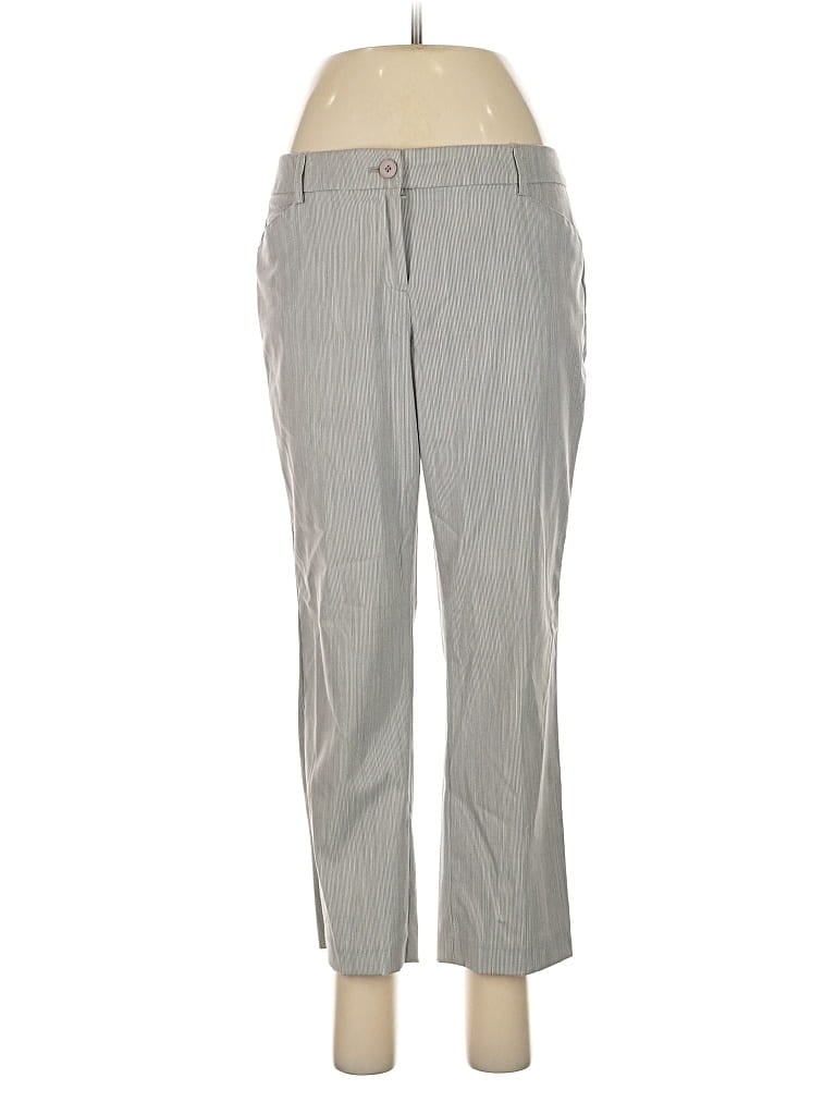 Pre-owned New York And Company Casual Pants In Gray
