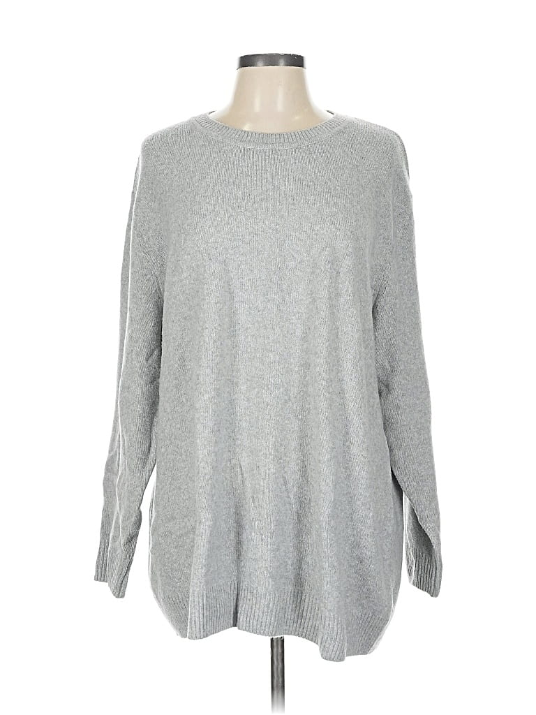 Pre-owned Gap Pullover Sweater In Silver