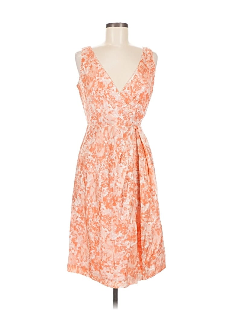 Pre-owned Talbots Cocktail Dress In Orange