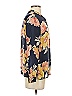 Joie Floral Black 3/4 Sleeve Blouse Size M - photo 4