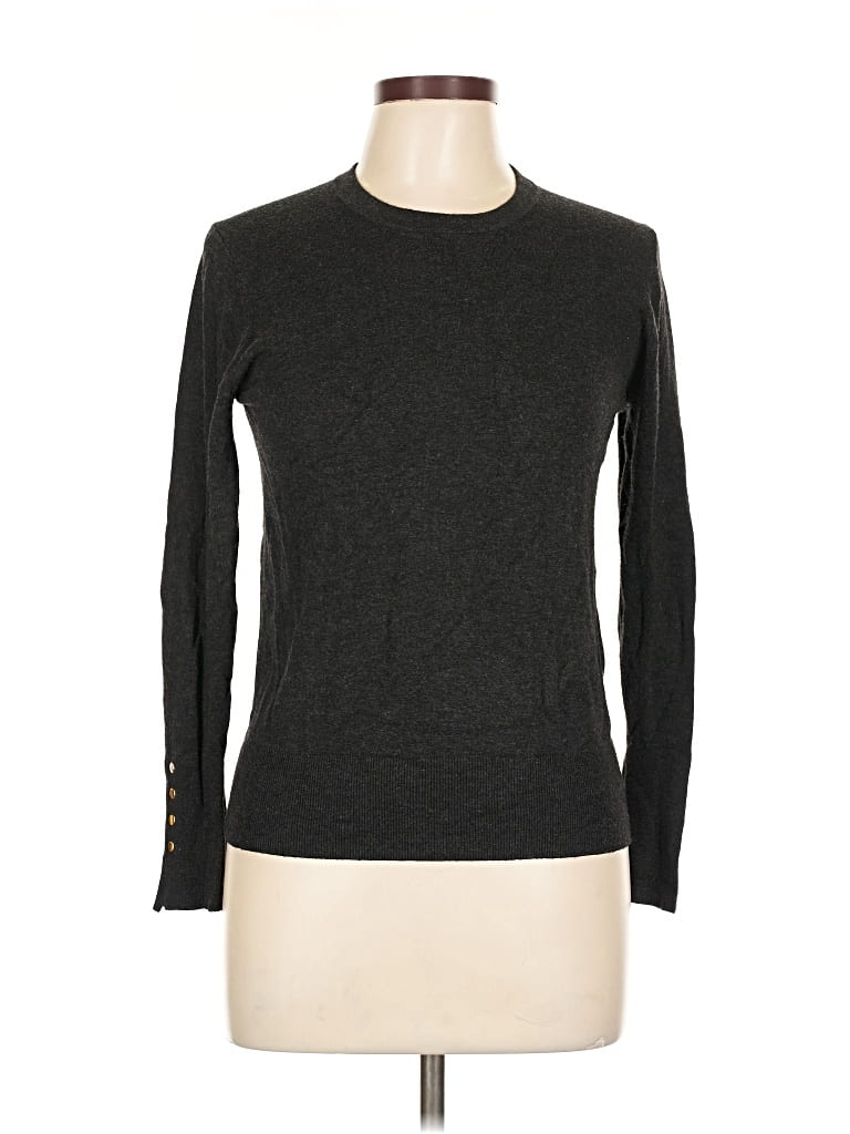 Pre-owned Zara Pullover Sweater In Gray