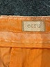 Ecru Solid Orange Casual Pants Size 6 - photo 7