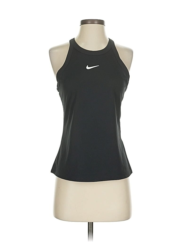 Pre-owned Nike Active Tank Top In Black