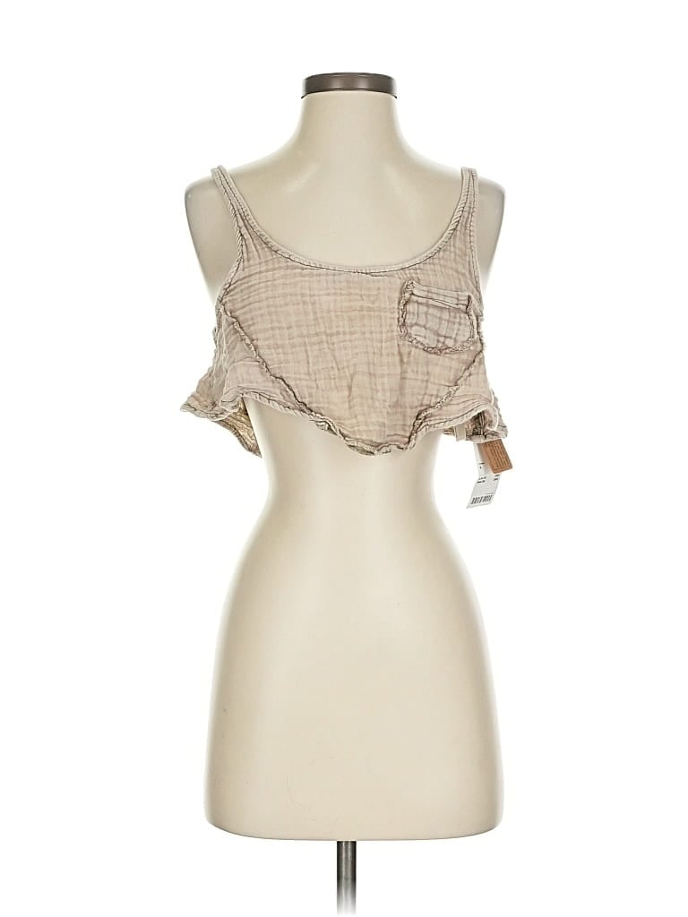 Pre-owned Out From Under Sleeveless Blouse In Brown