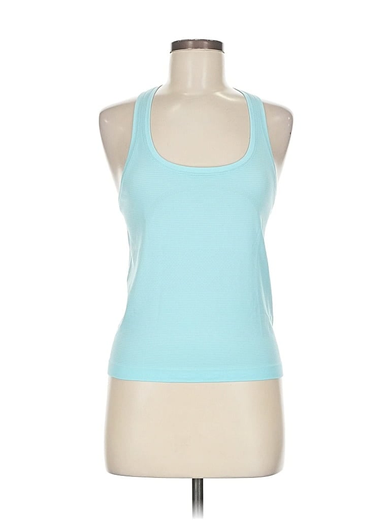 Pre-owned Lululemon Athletica Active Tank Top In Blue