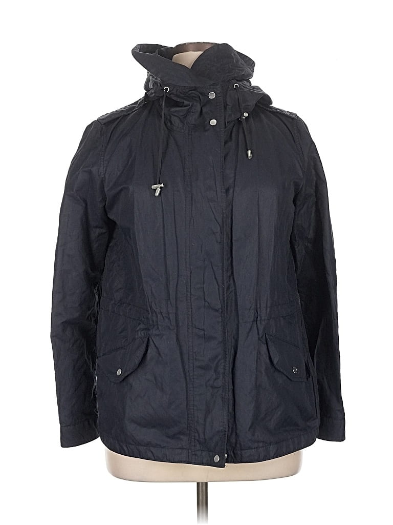 Pre-owned Talbots Snow Jacket In Black
