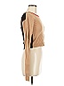 W.CASHMERE Color Block Brown Tan Wool Pullover Sweater Size XS - photo 4