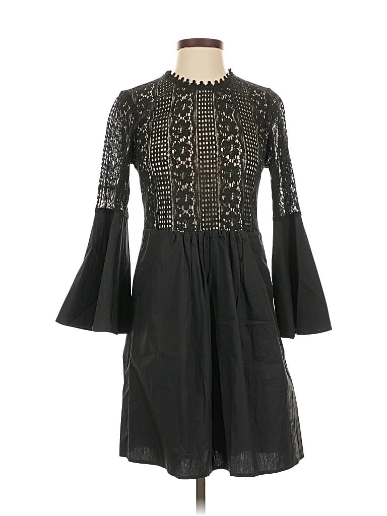 Pre-owned Hd In Paris Casual Dress In Black