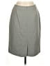 Caslon Solid Gray Formal Skirt Size 8 - photo 2