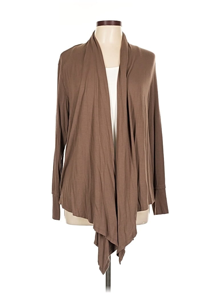 Pre-owned Cleo Cardigan Sweater In Brown