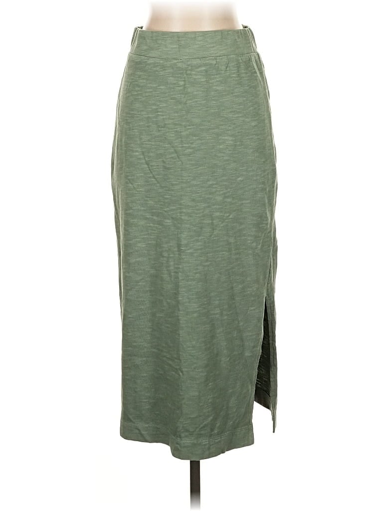Pre-owned Lou & Grey Casual Skirt In Green