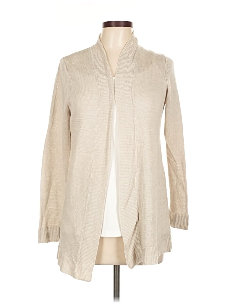 Pre-owned Charter Club Cardigan Sweater In Brown