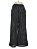 Assorted Brands 100% Polyester Stripes Black Casual Pants Size M - photo 2
