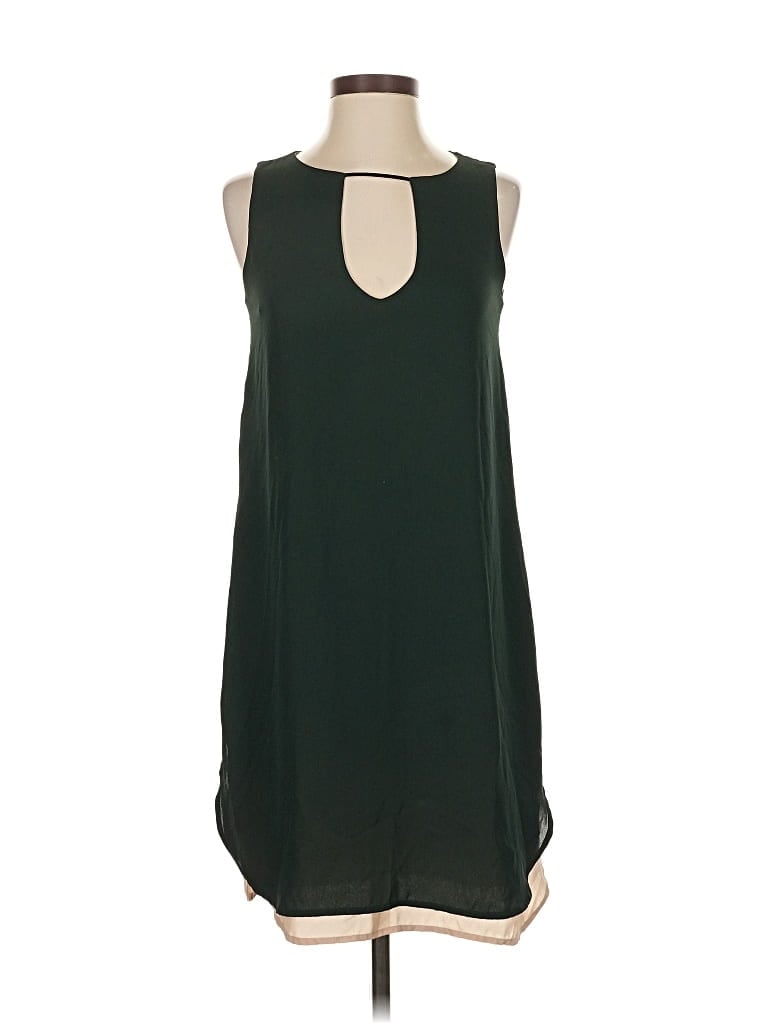 Pre-owned Bar Iii Casual Dress In Green