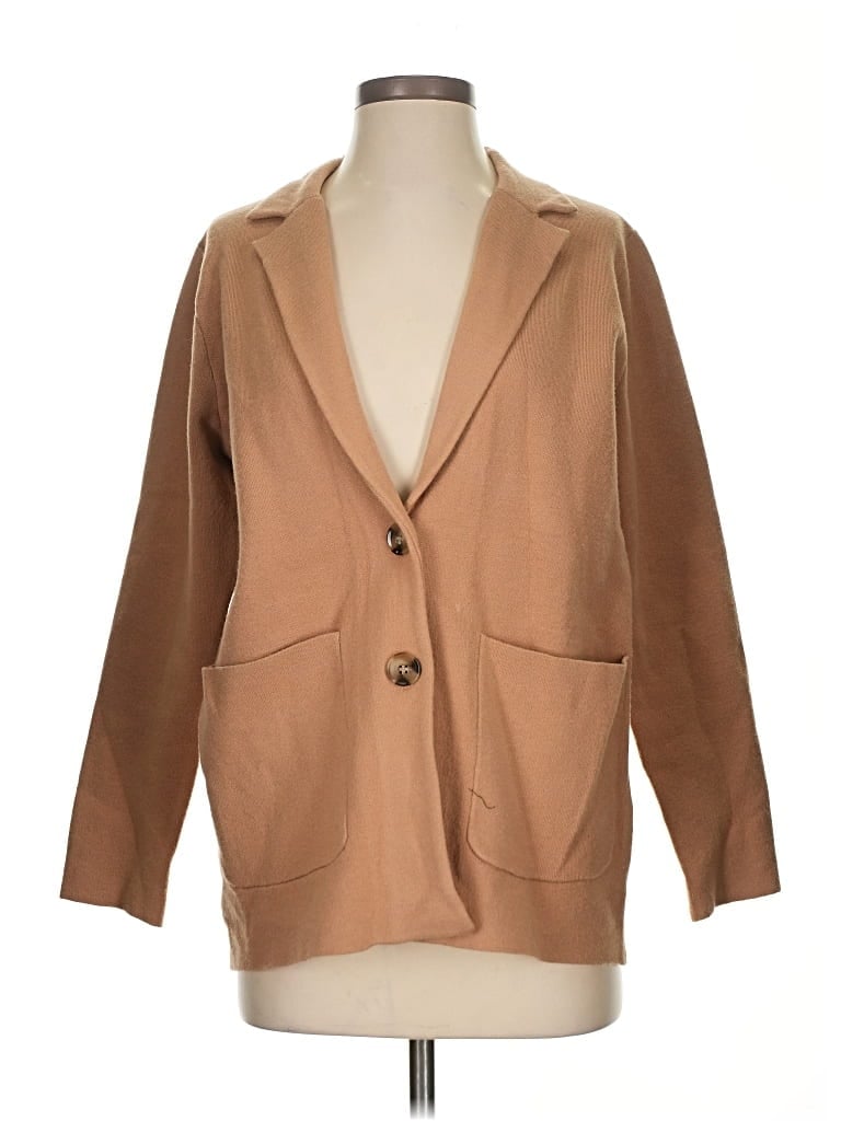 Pre-owned Ann Taylor Blazer Jacket In Brown