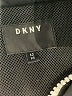 DKNY 100% Polyamide Stripes Black Windbreaker Size 12 - photo 6