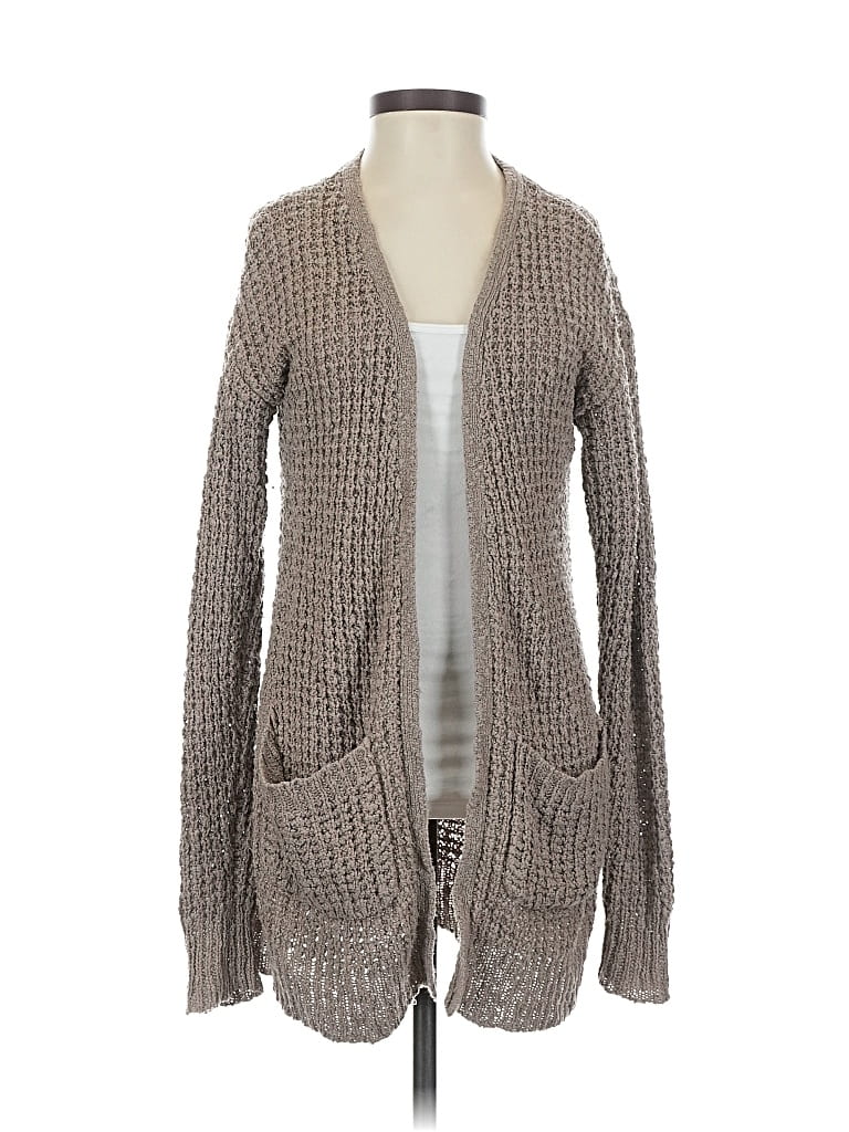 Pre-owned Essentials Cardigan Sweater In Gray