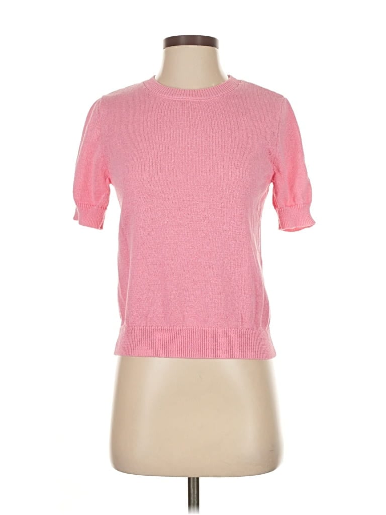 Pre-owned Zara Pullover Sweater In Pink