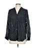 Gap 100% Lyocell Black Long Sleeve Blouse Size L - photo 1