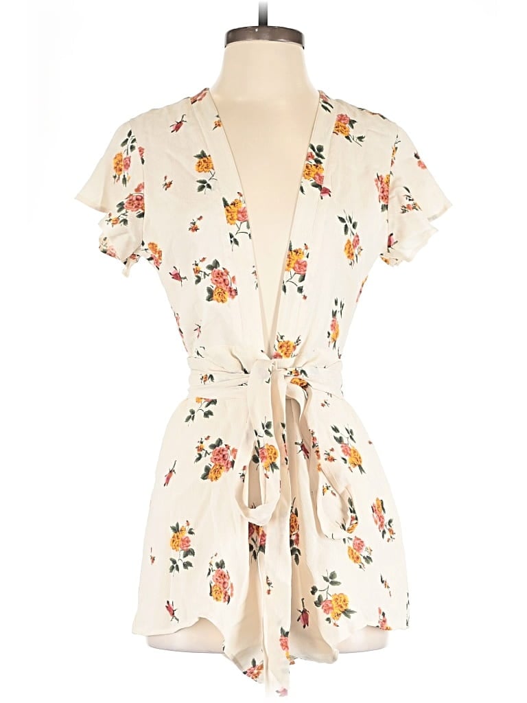 Pre-owned Privacy Please Romper In White