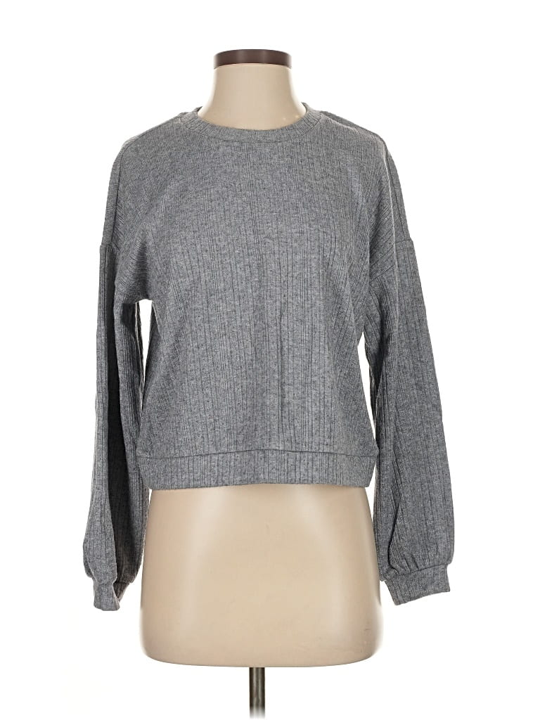Pre-owned Onia Pullover Sweater In Gray