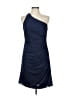 Niteline Solid Blue Cocktail Dress Size 12 (petite) - photo 1