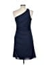 Niteline Solid Blue Cocktail Dress Size 12 (petite) - photo 2