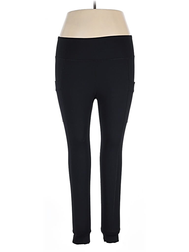 Pre-owned Eddie Bauer Active Pants In Black