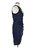 Niteline Solid Blue Cocktail Dress Size 12 (petite) - photo 4