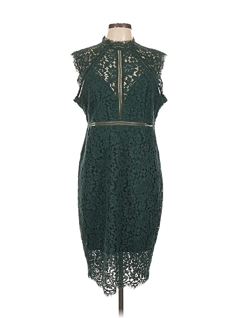 Pre-owned Bardot Cocktail Dress In Green