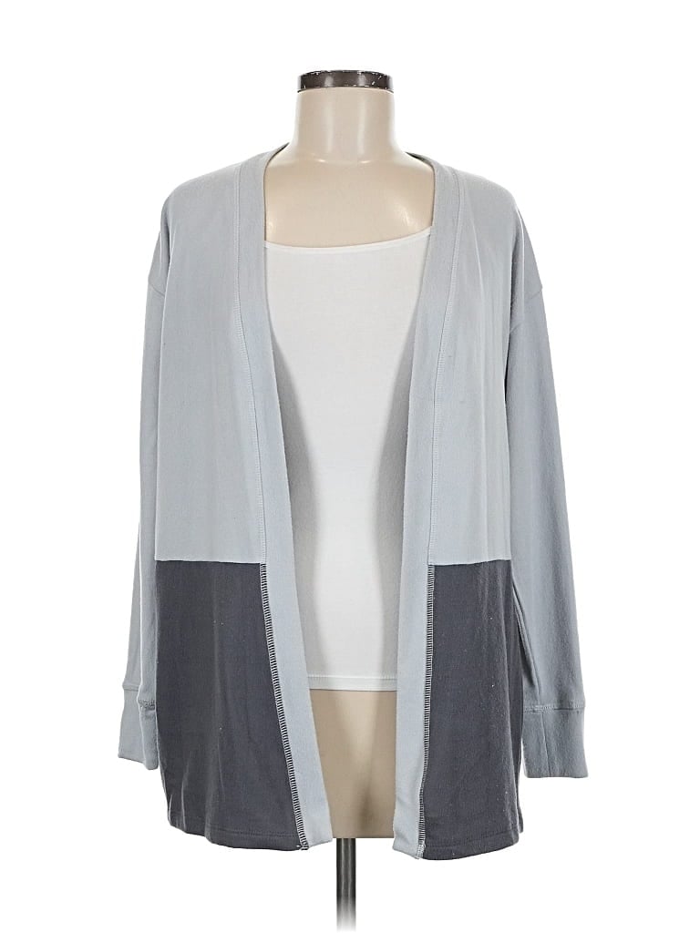 Pre-owned Como Vintage Cardigan Sweater In Gray