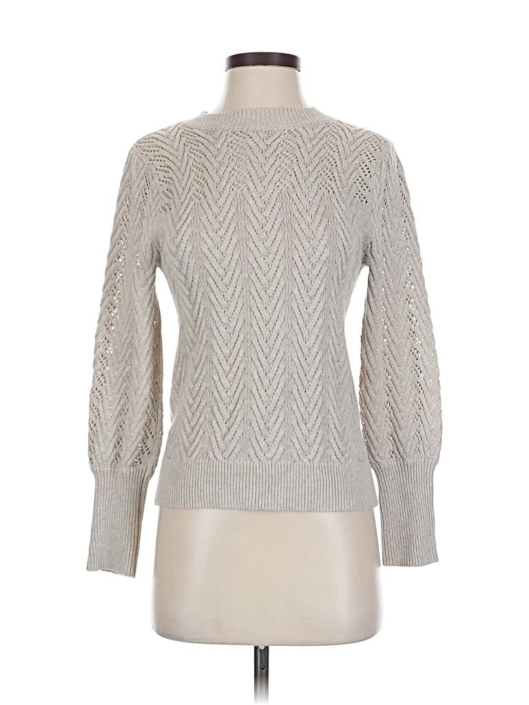 Pre-owned Amour Vert Turtleneck Sweater In Gray