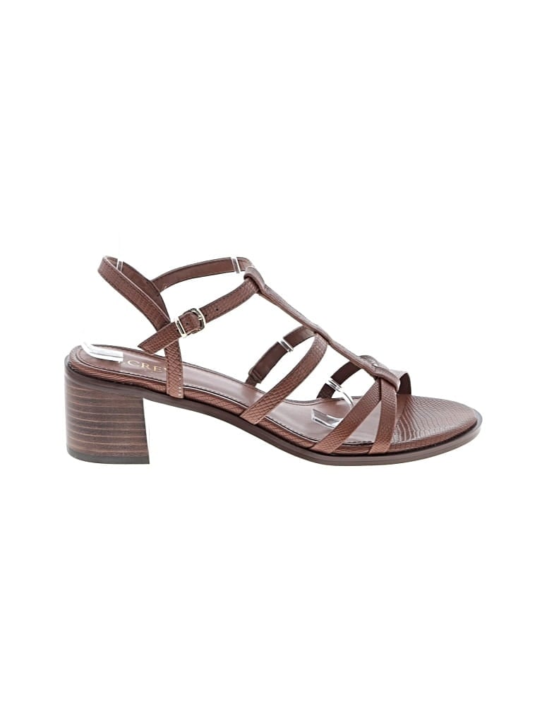 Pre-owned J.crew Factory Store Sandals In Brown