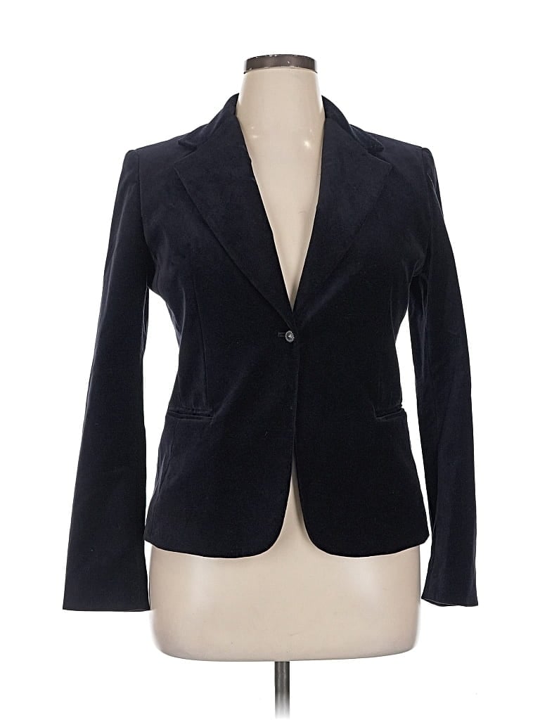 Pre-owned Tahari Blazer Jacket In Black