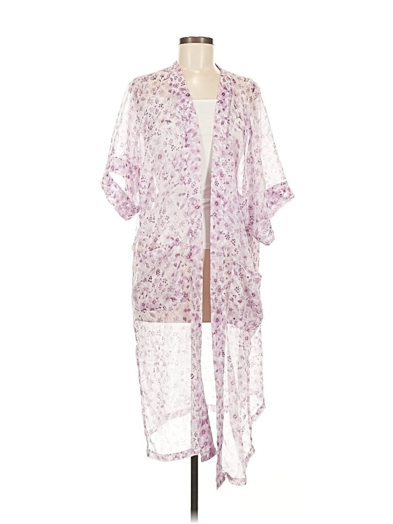 Pre-owned Rachel Zoe Tjx Kimono In Purple