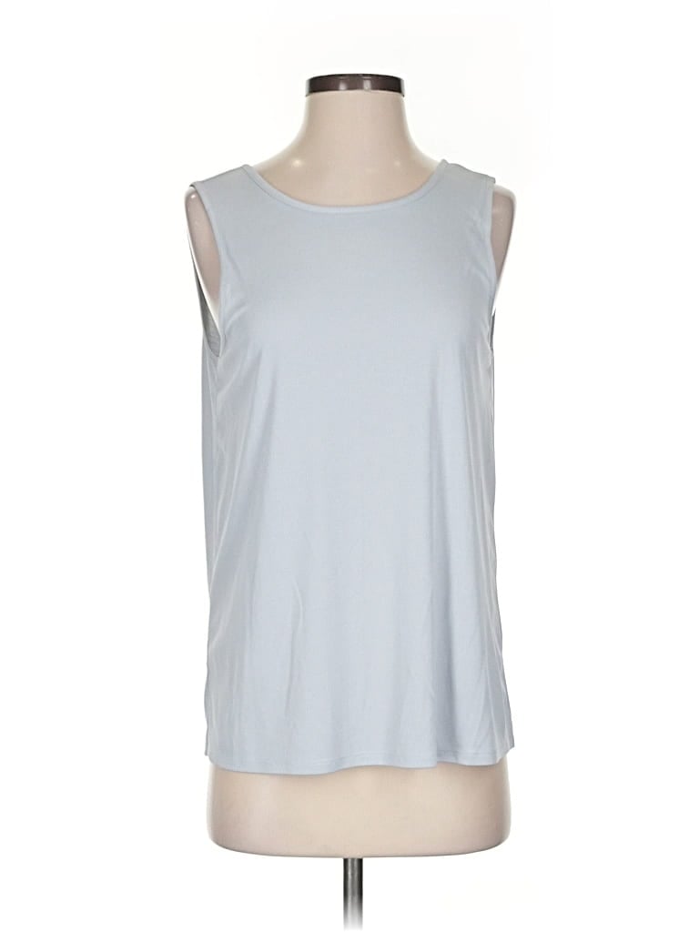 Pre-owned Bcbgmaxazria Sleeveless T-shirt In Silver