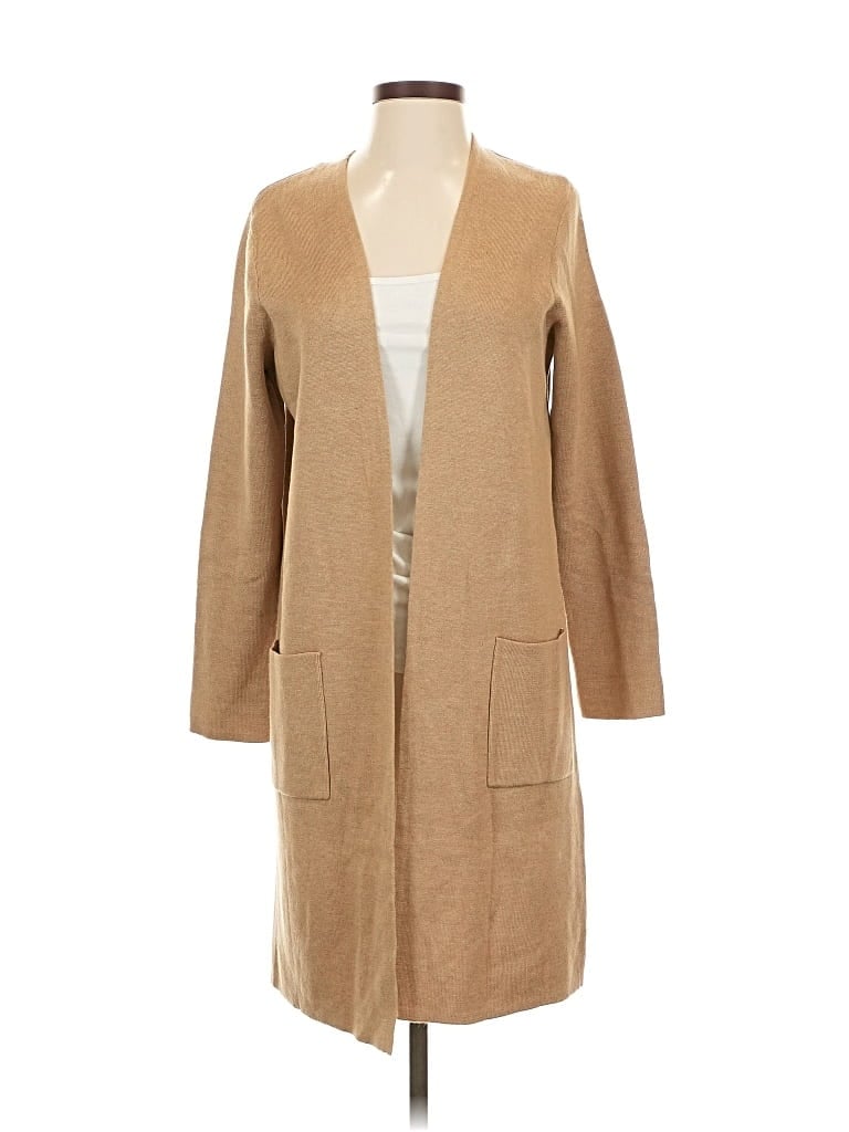 Pre-owned Time And Tru Cardigan Sweater In Brown